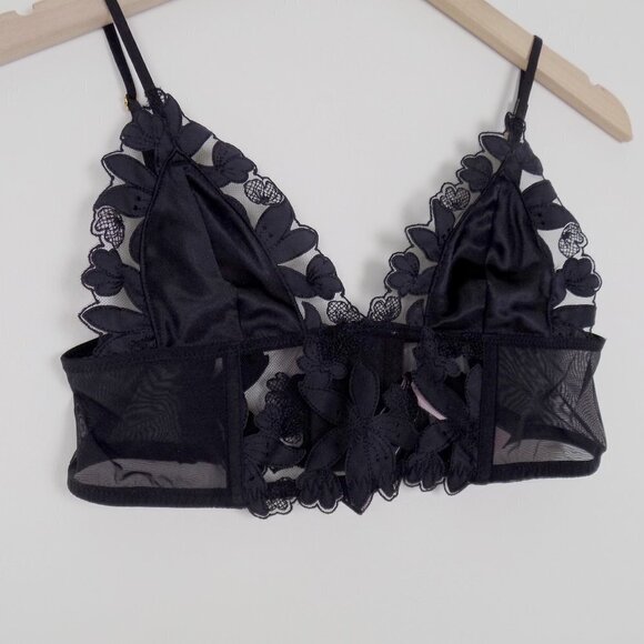 new with tags Victoria's Secret VS embroidered floral bralette crop top … - Picture 12 of 12